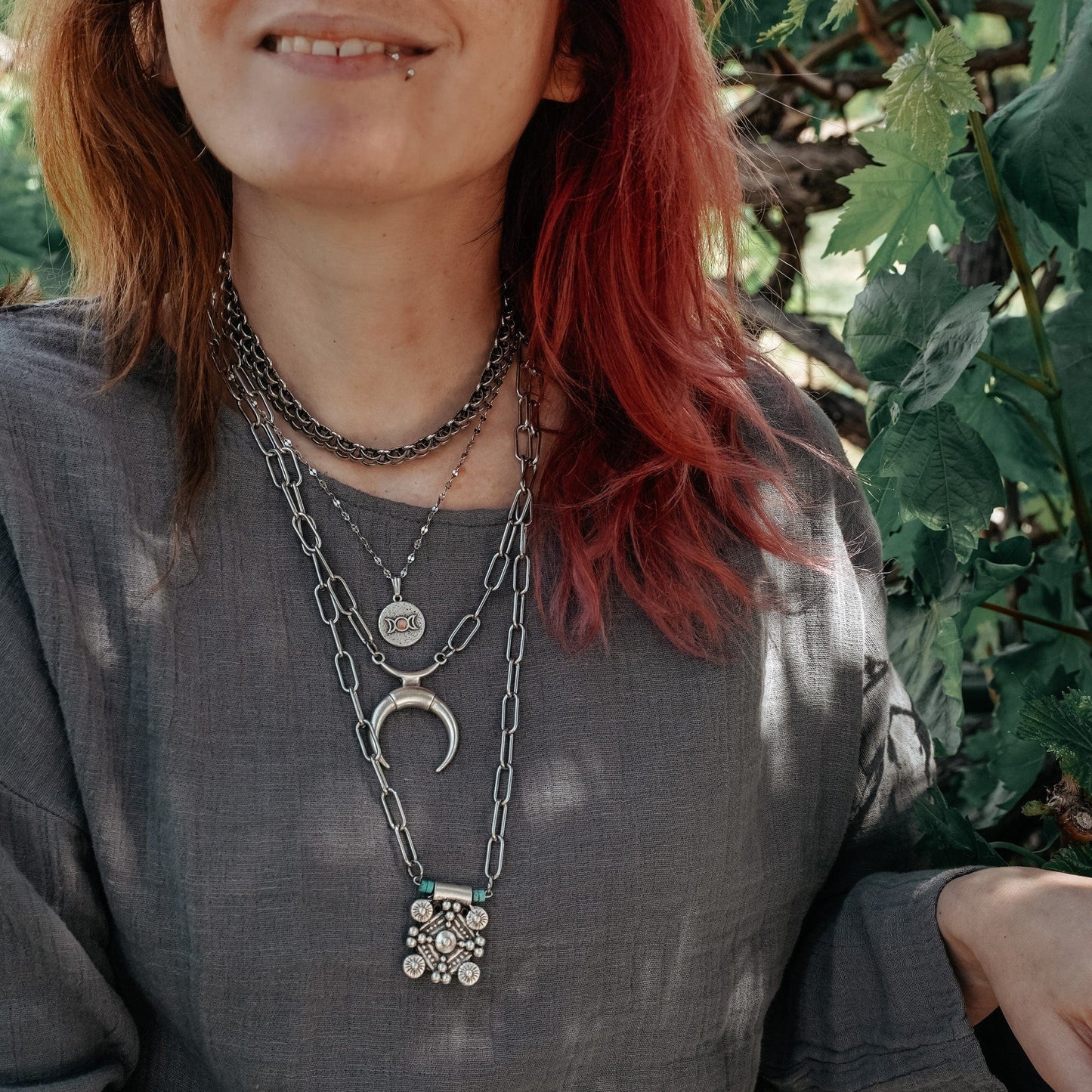 Medallion Necklace