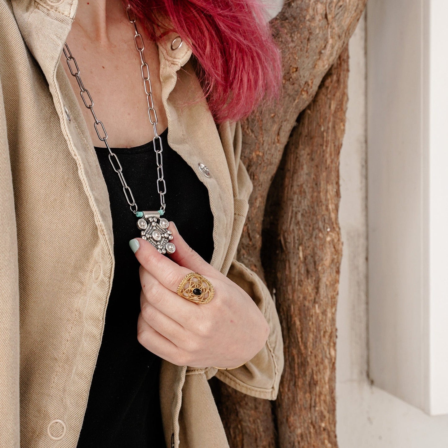 Medallion Necklace