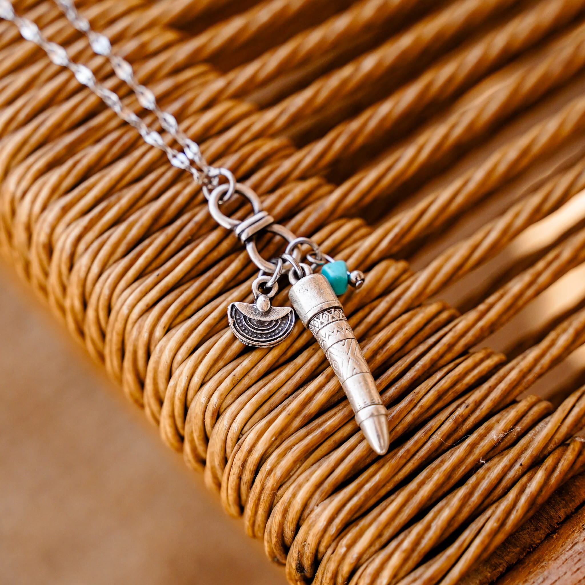 Aztec Bullet Necklace – ethnasia