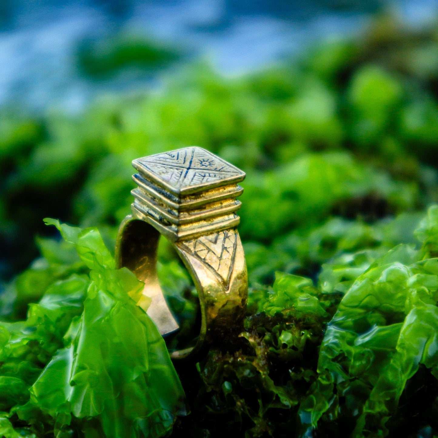 Rings Pyramid Peaks Ring