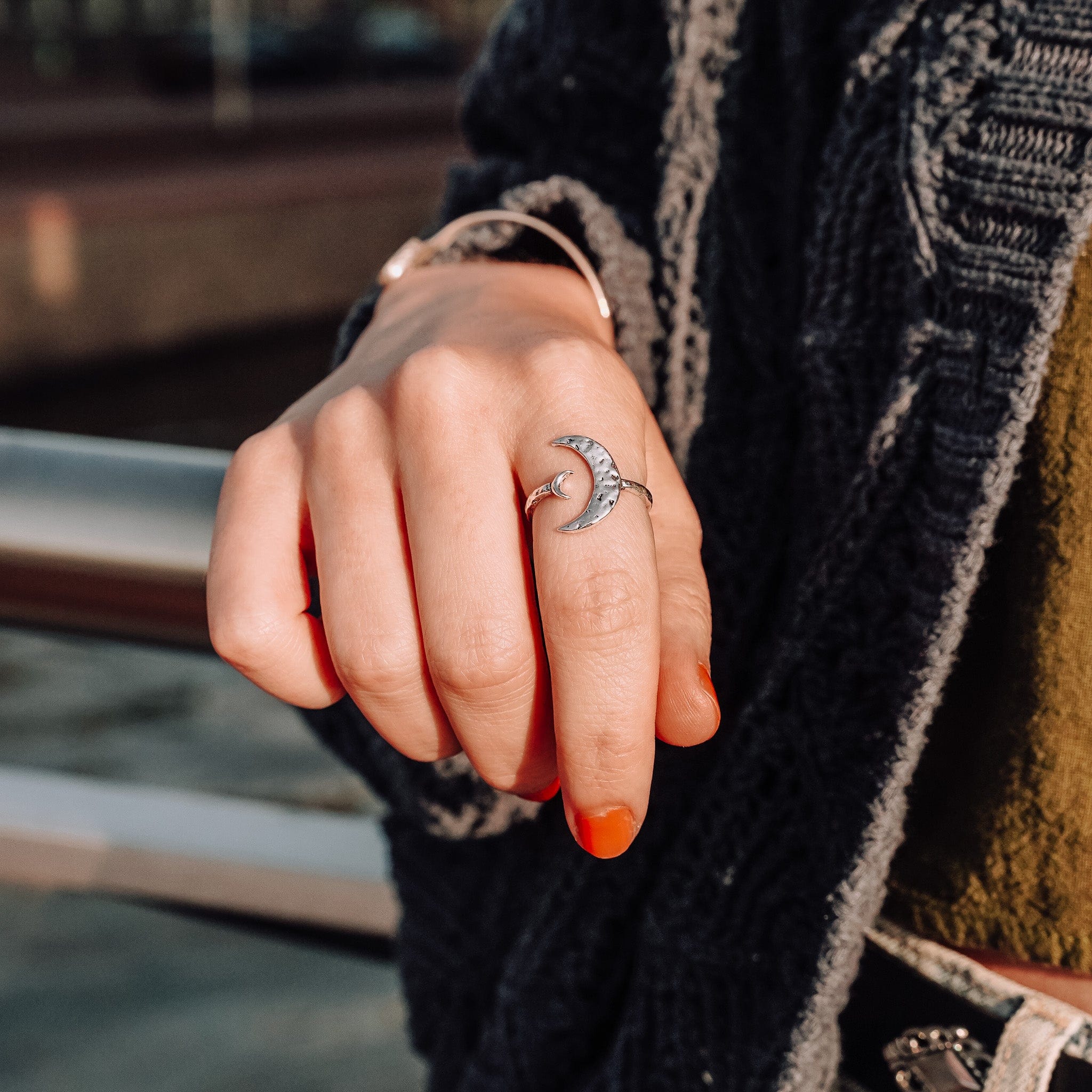 Rings Two Moons Ring