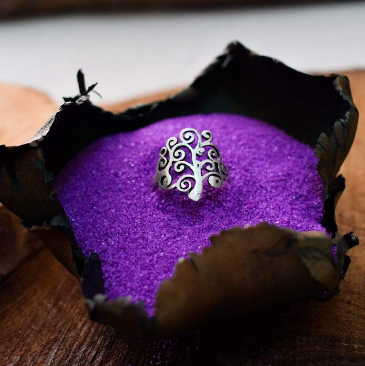 Ethnic ring Tree of Life Ring