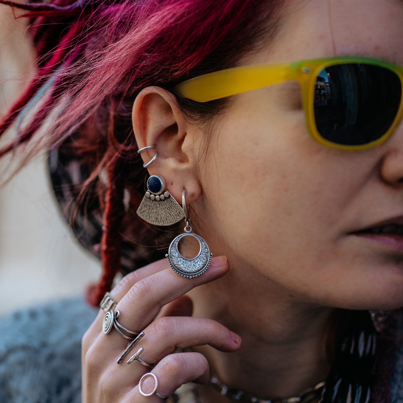 Wildflower Ear Cuff