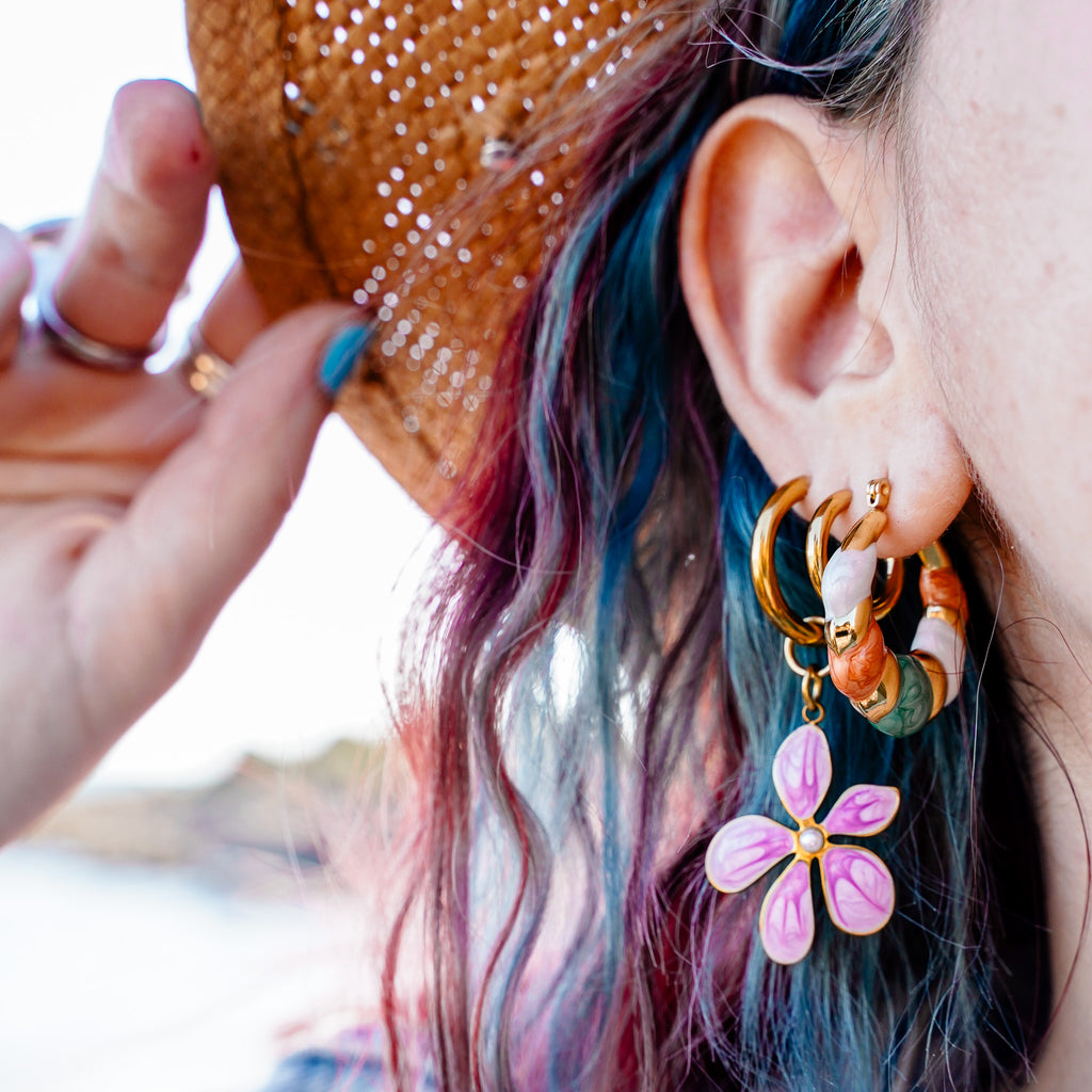 Earthy Pop Earrings