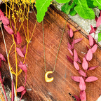 Monogram Gold Necklace