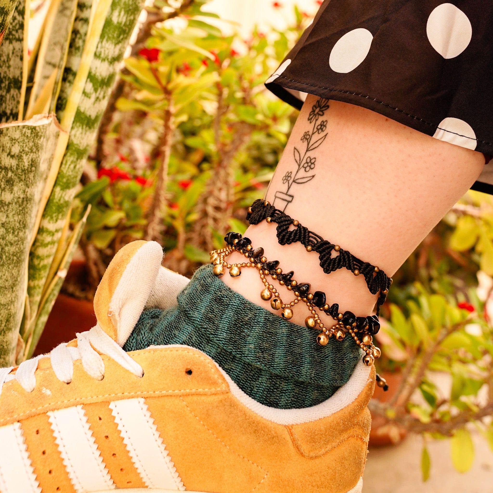 Anklets Blink & Black Anklet