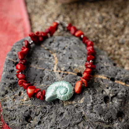 Anklets Smile & Shell Anklet