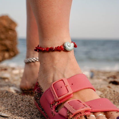 Anklets Smile & Shell Anklet