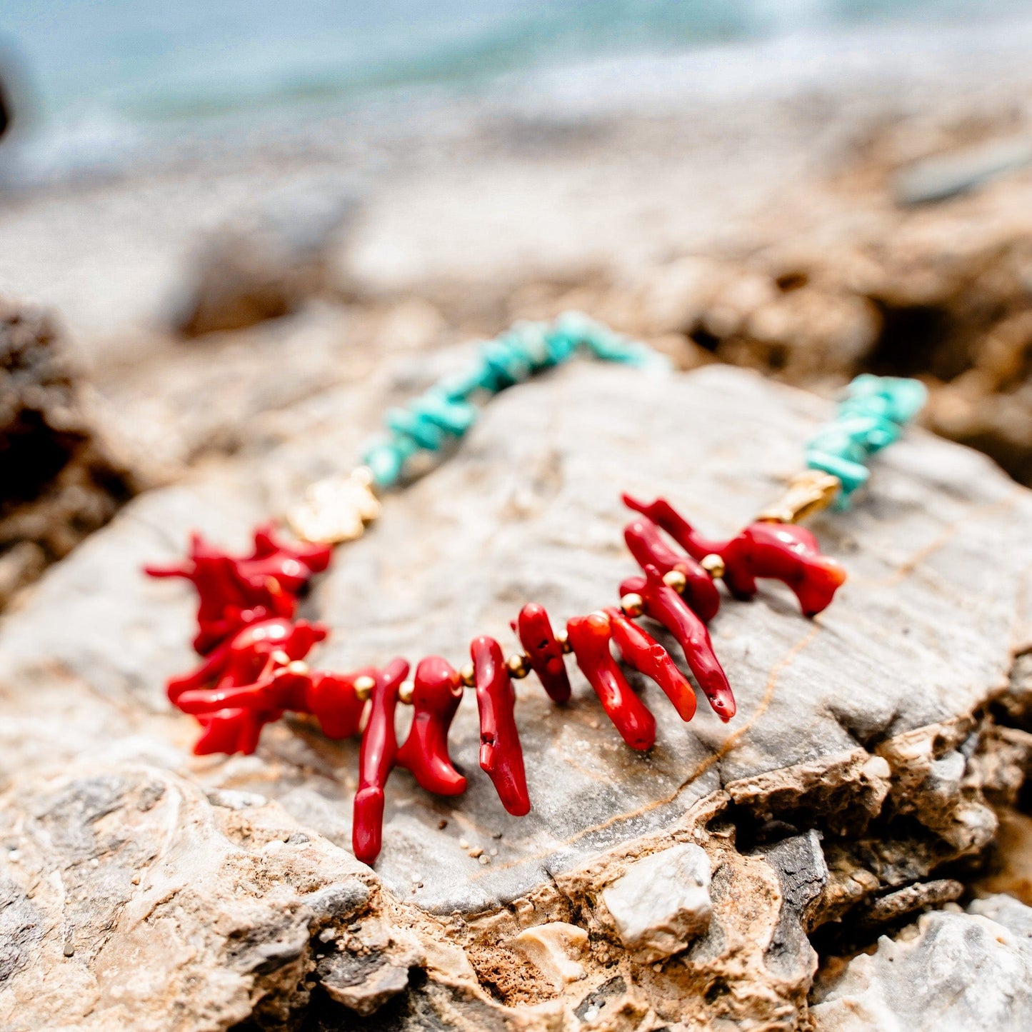 Bold By The Beach Necklace
