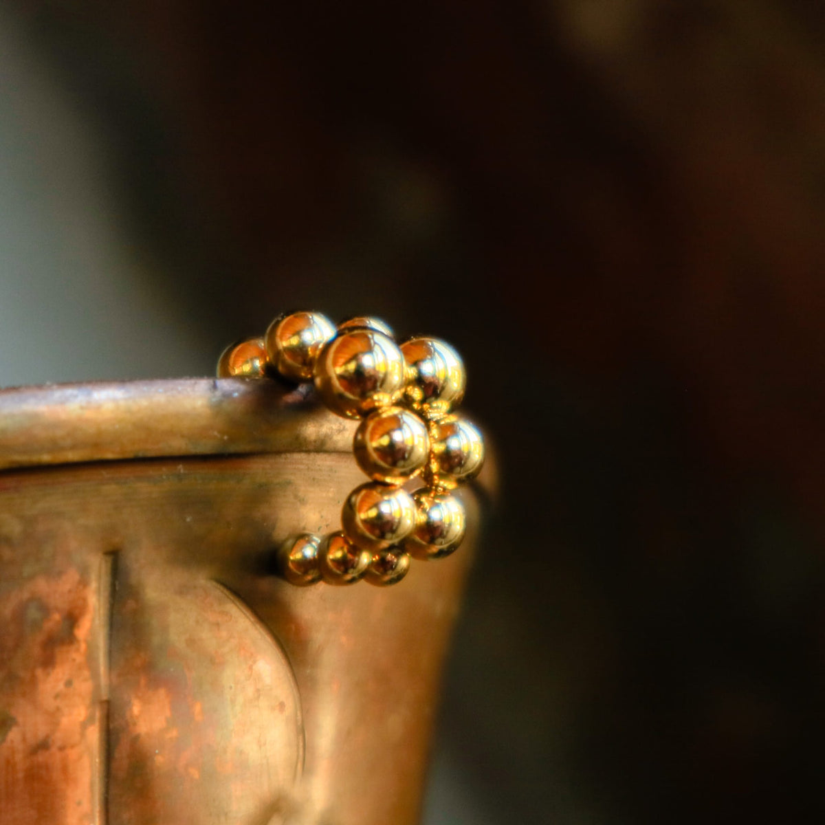 Earrings Bubble Up Ear Cuff