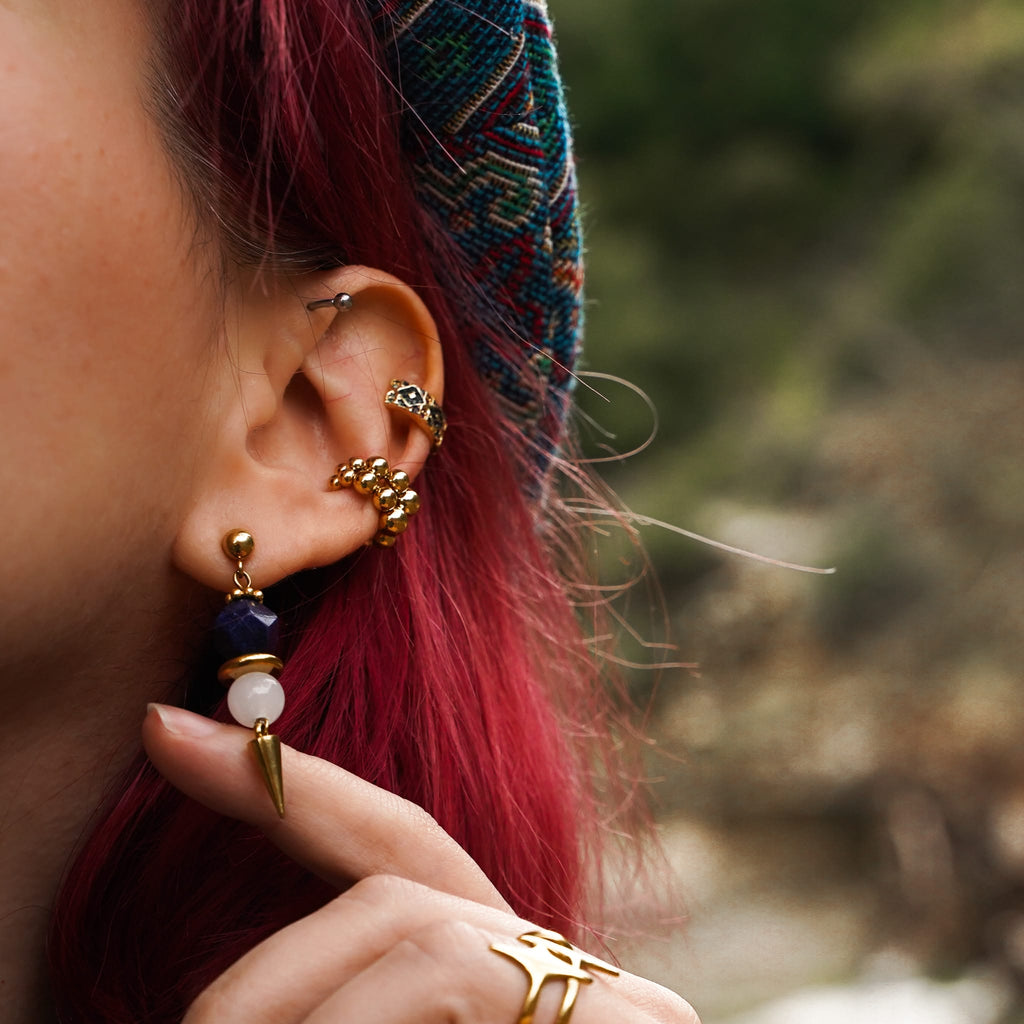 Earrings Bubble Up Ear Cuff