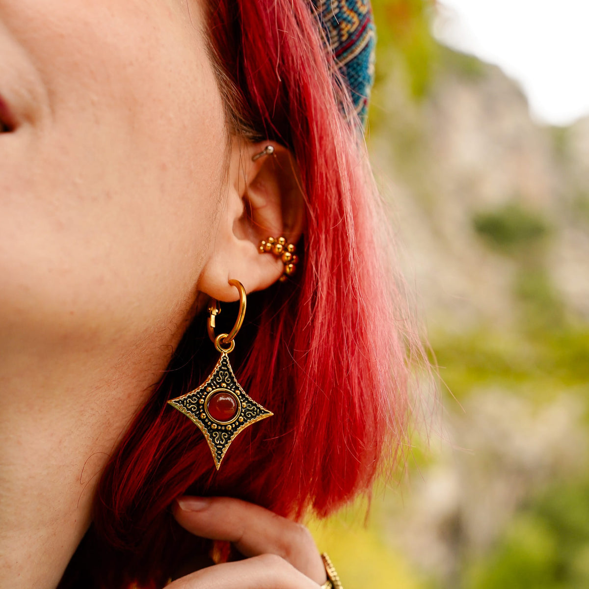 Earrings Caramel Earrings