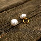 Earrings Cream Puff Earrings