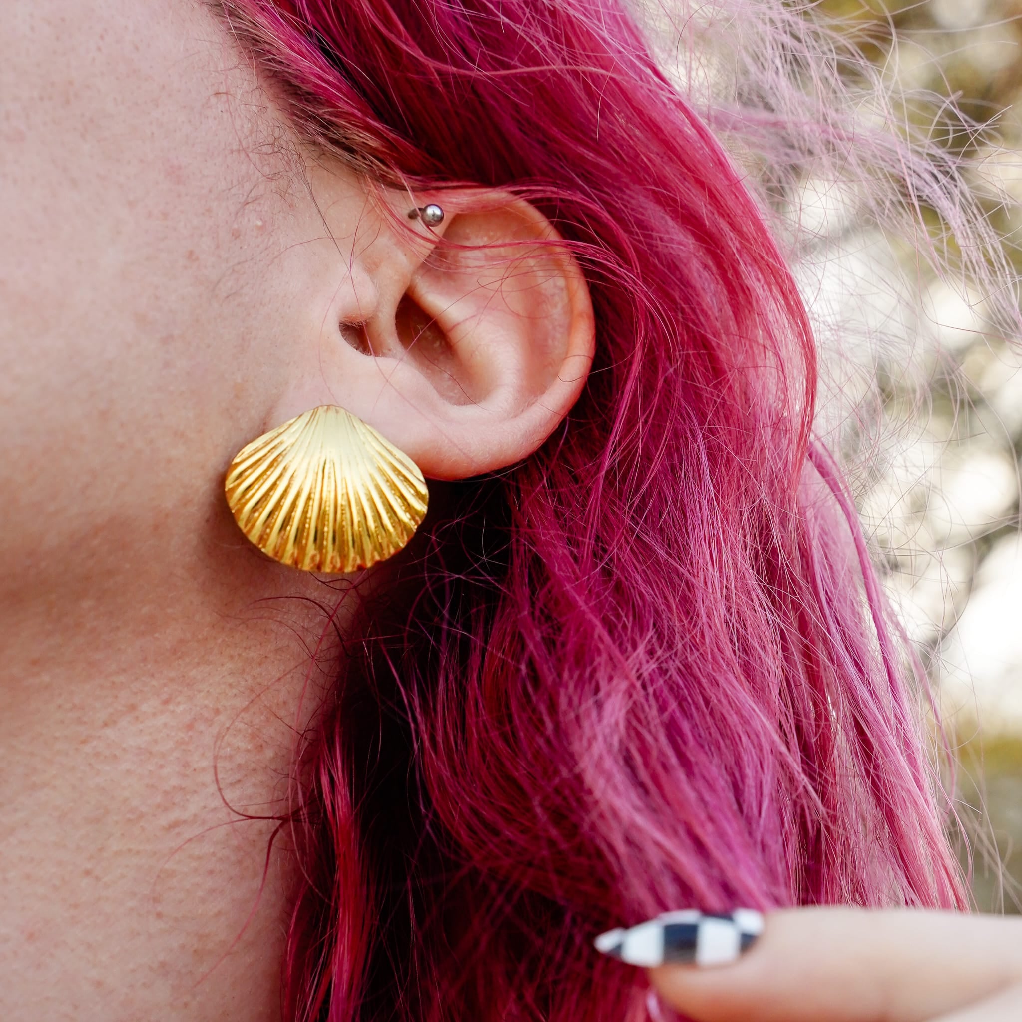 Earrings Crust Earrings