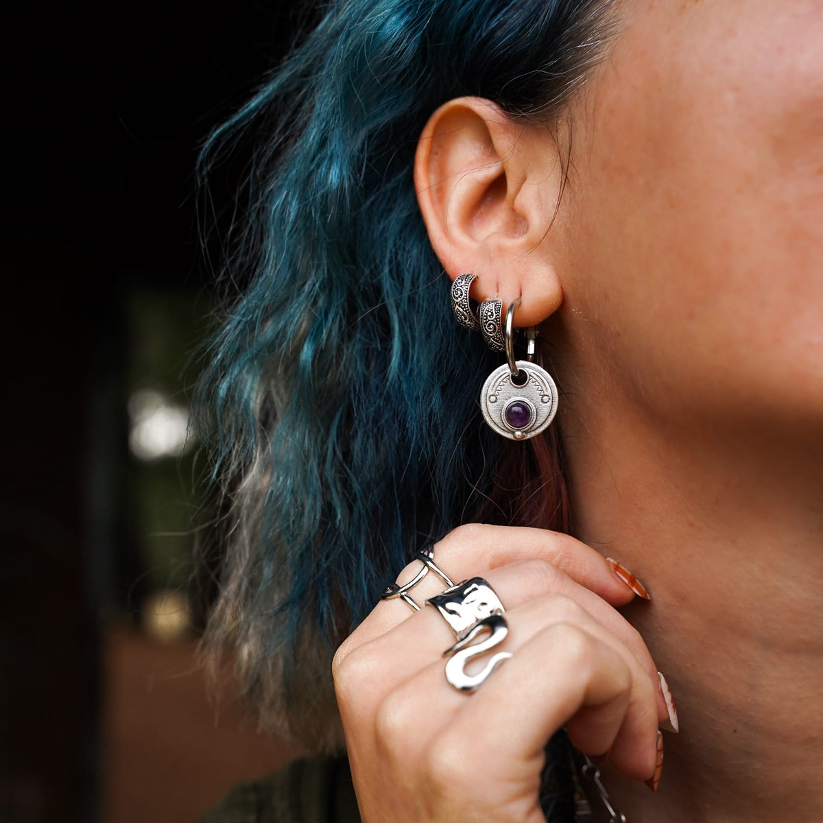 Earrings Currency Earrings