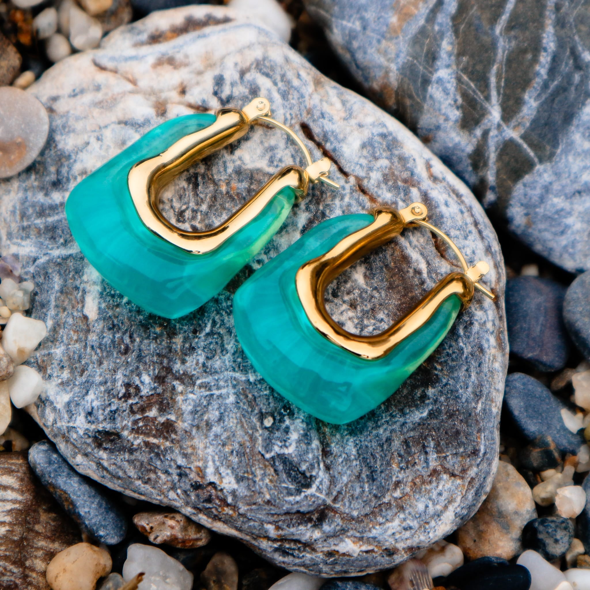 Earrings Emerald Jelly Earrings