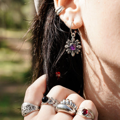 Earrings Gemstone Glitters Earrings