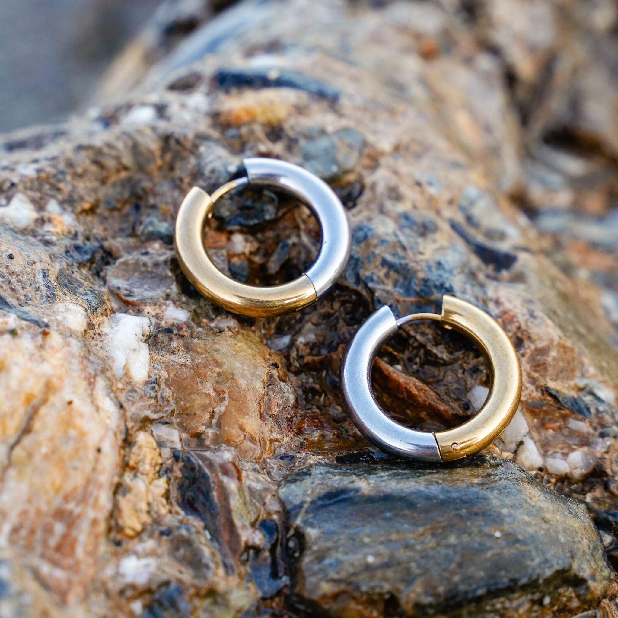 Earrings Half & Half Earrings