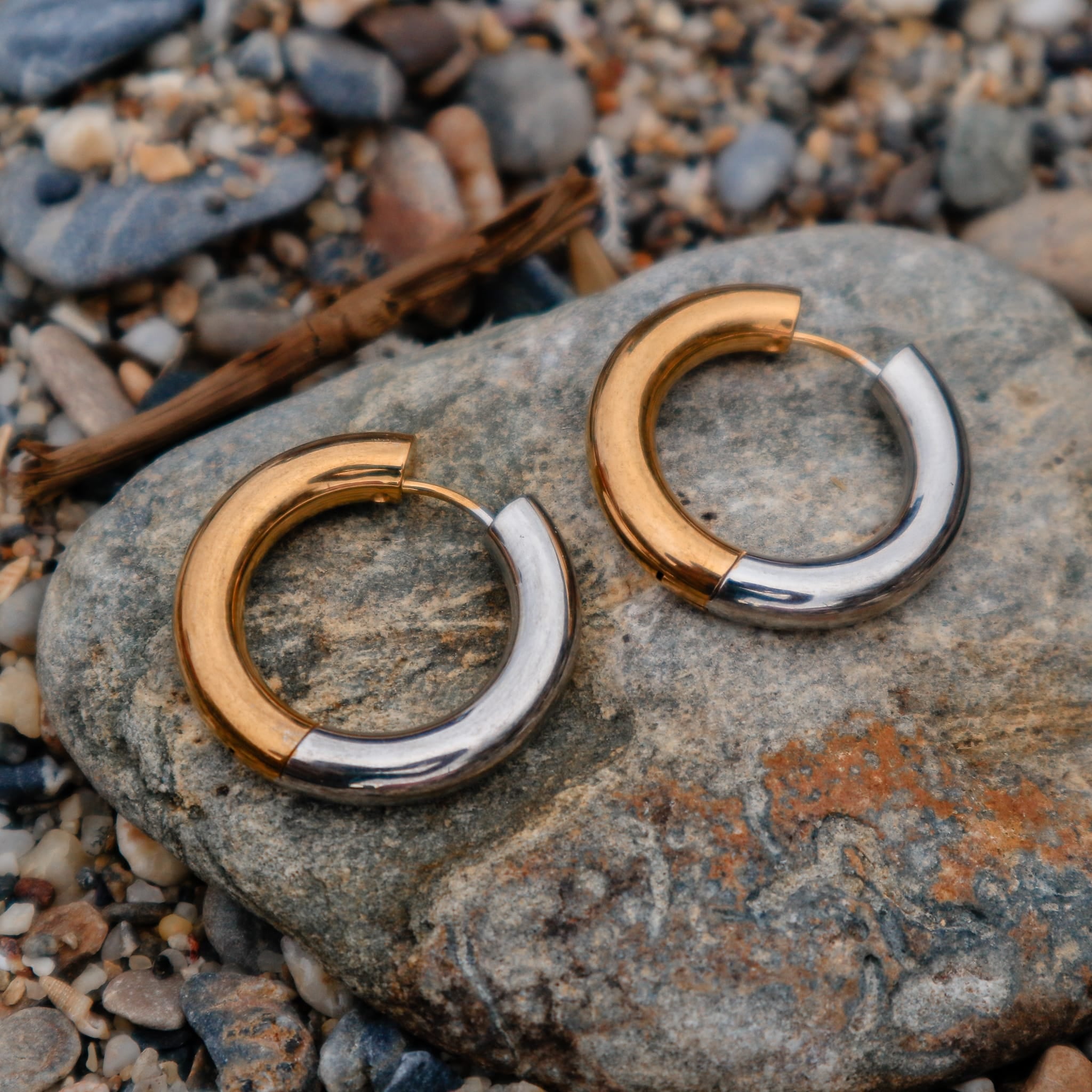 Earrings Half & Half Earrings
