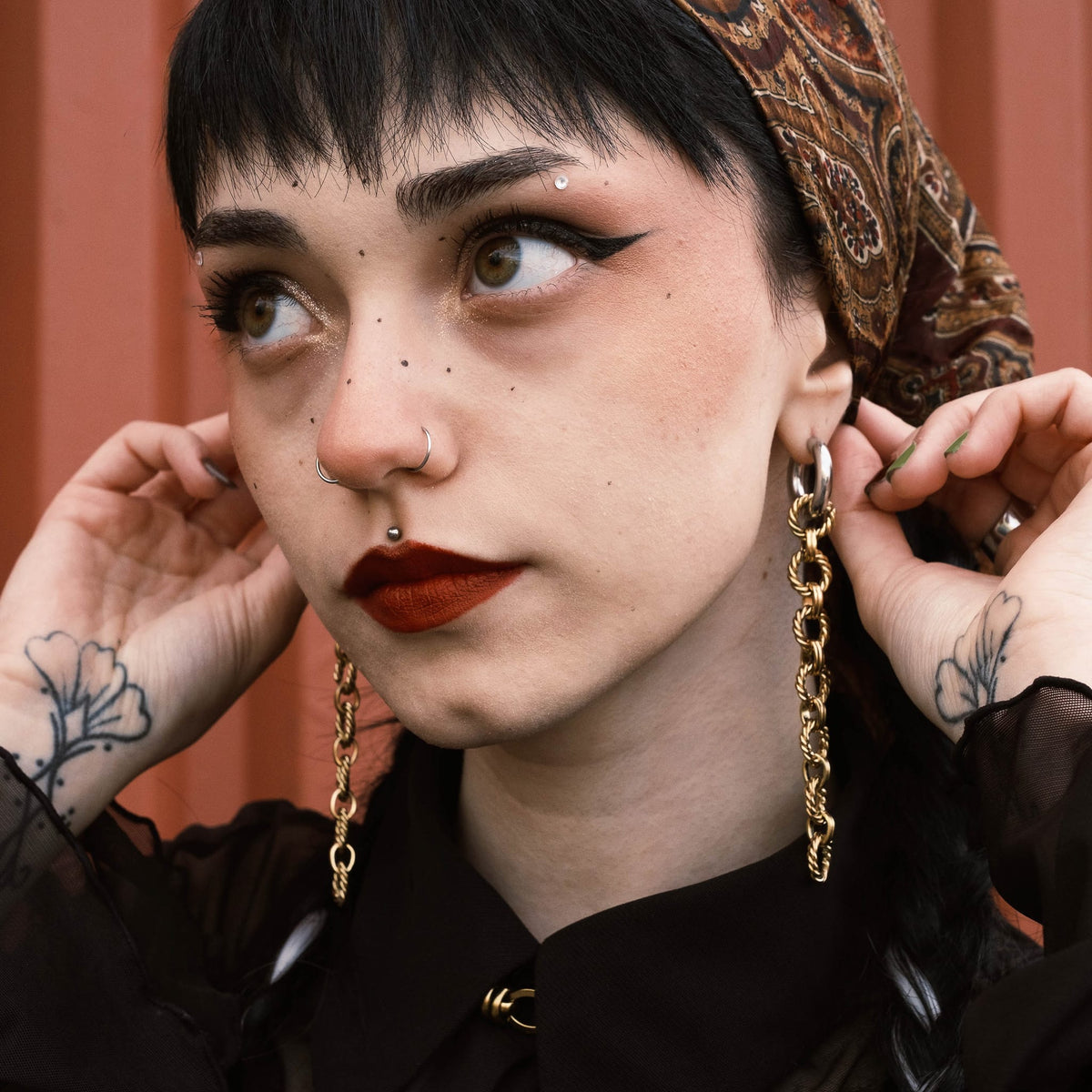 Earrings Long Story Earrings