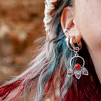 Earrings Melted Amber Earrings