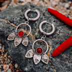 Earrings Melted Amber Earrings