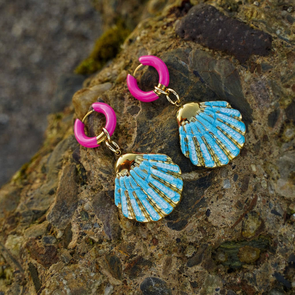 Earrings Neon Hoops Earrings