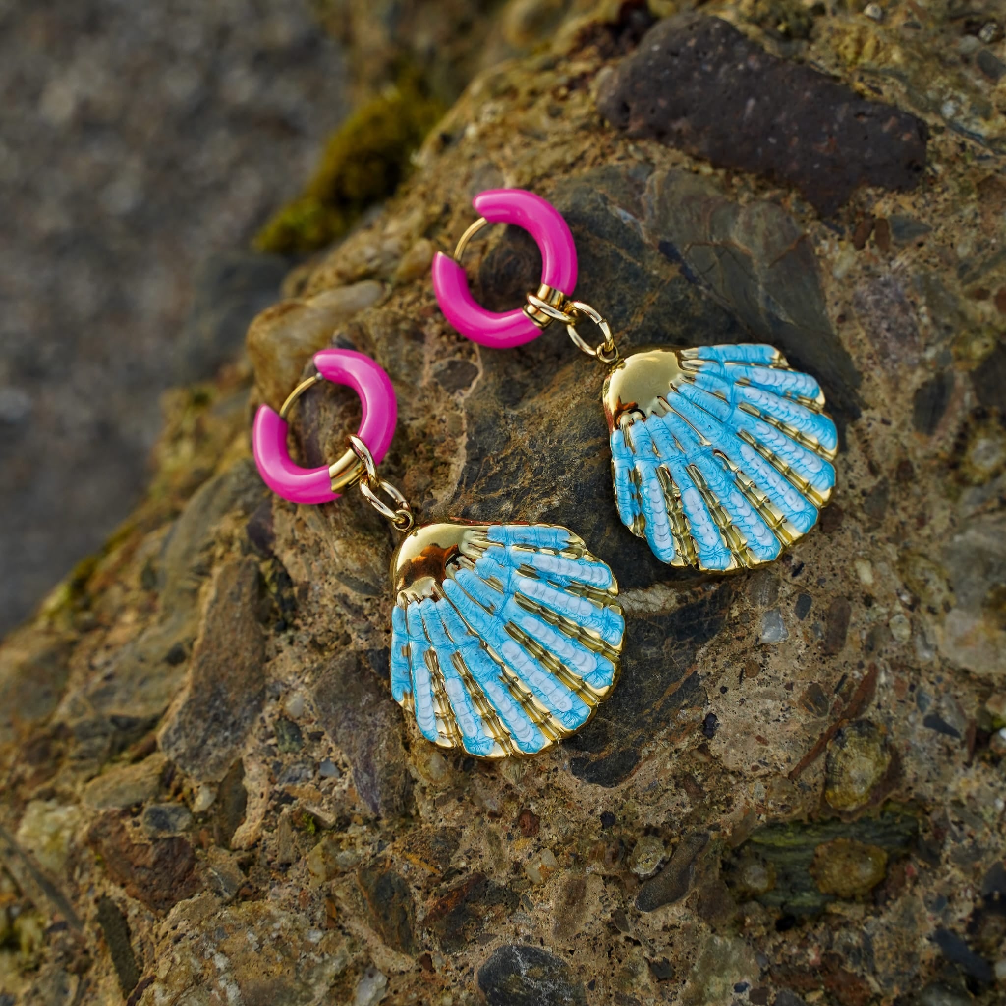 Earrings Neon Hoops Earrings