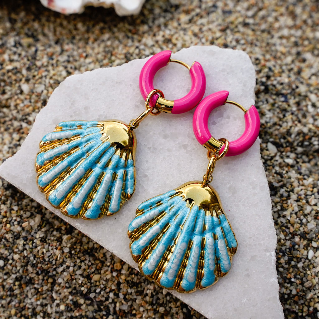 Earrings Neon Hoops Earrings