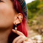 Earrings Night Owl Earrings