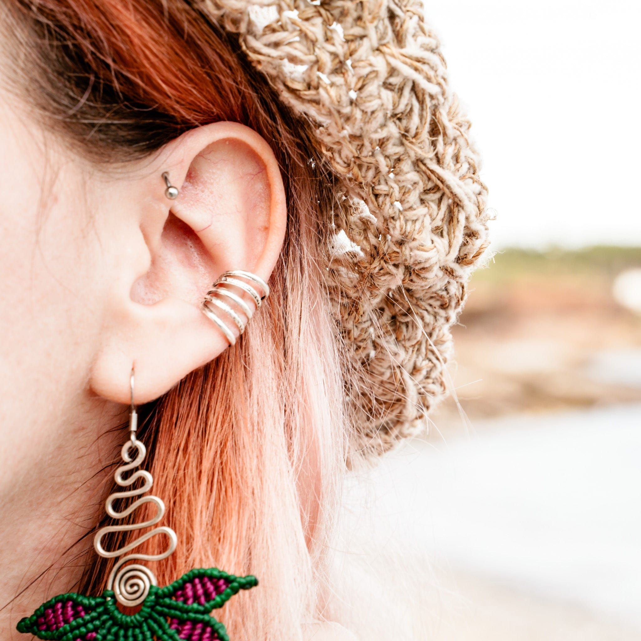 Earrings Oceanic Orbit Ear Cuff