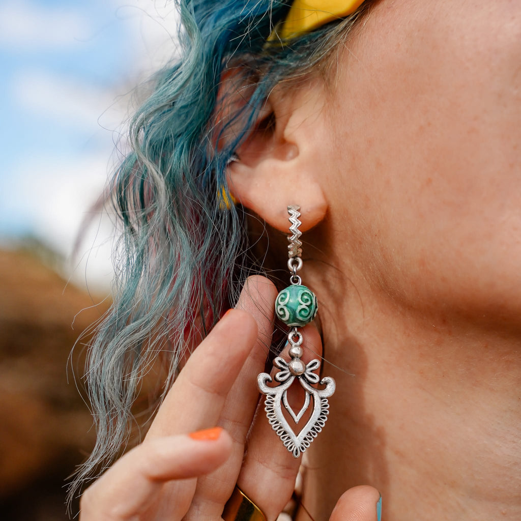 Earrings Verdan Heart Earrings