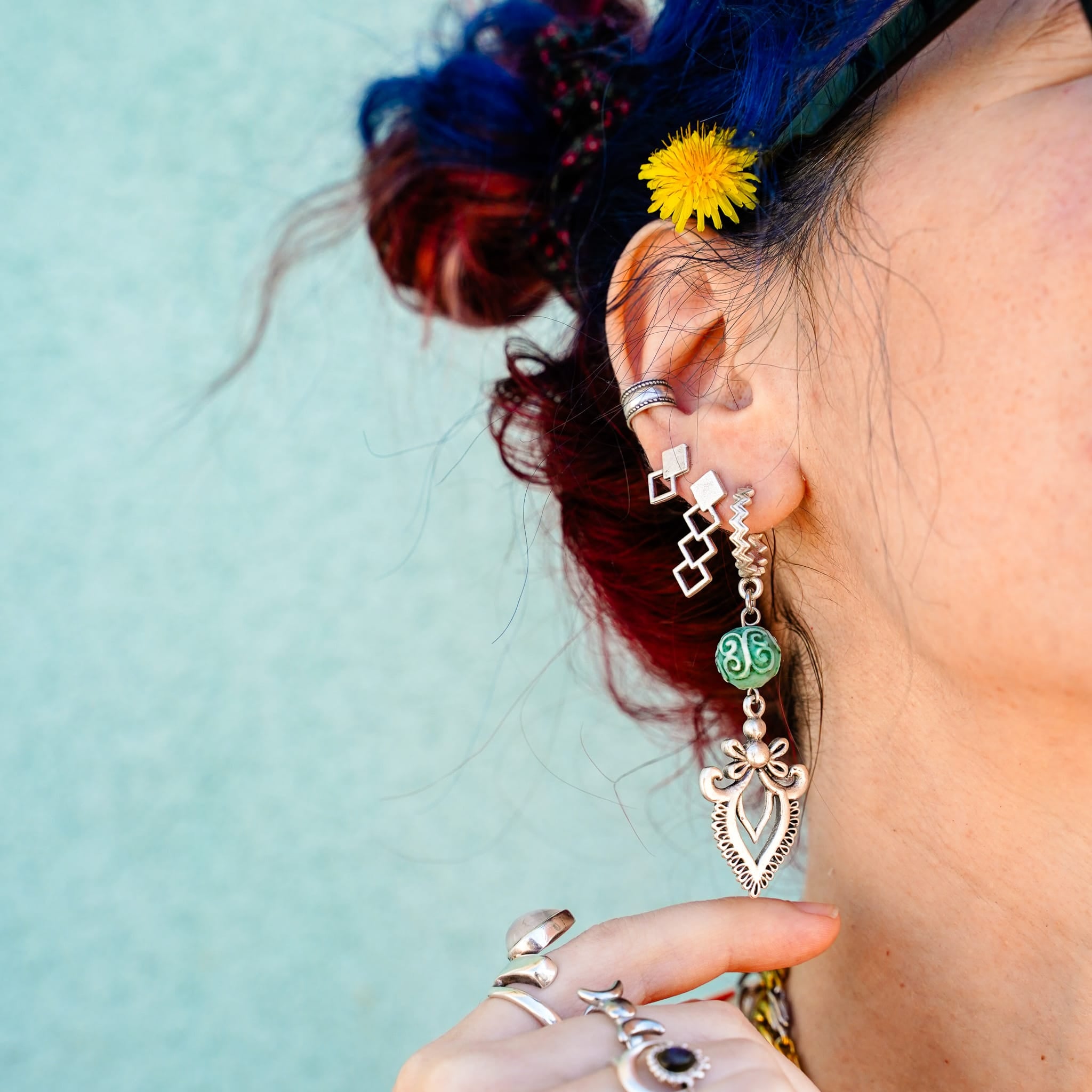 Earrings Verdan Heart Earrings