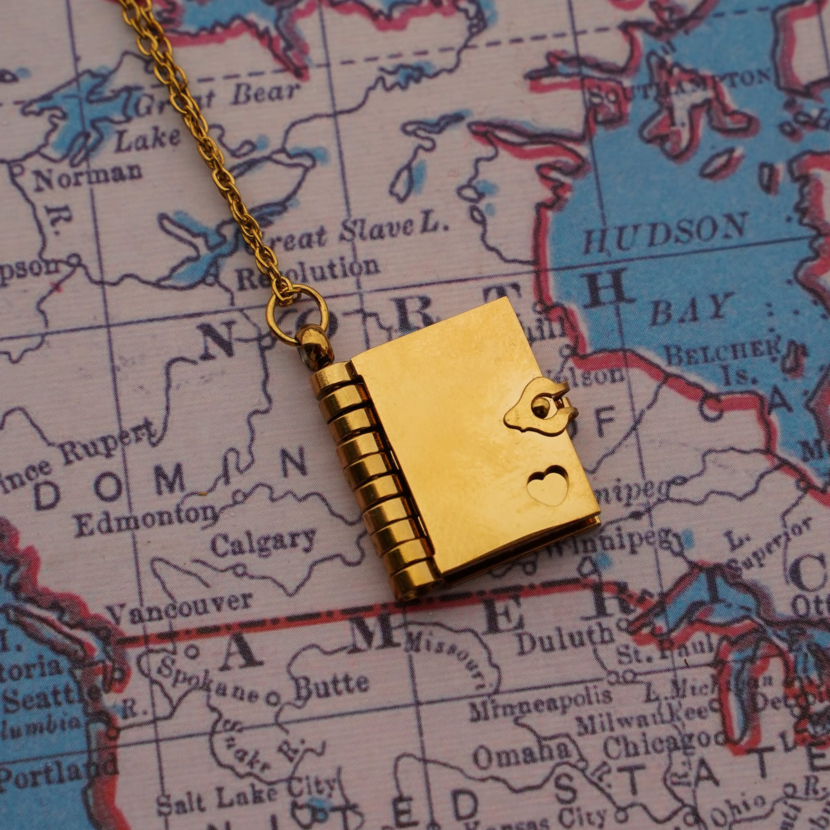 Engraved Engravable Passport Necklace