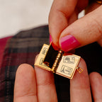Engraved Engravable Passport Necklace