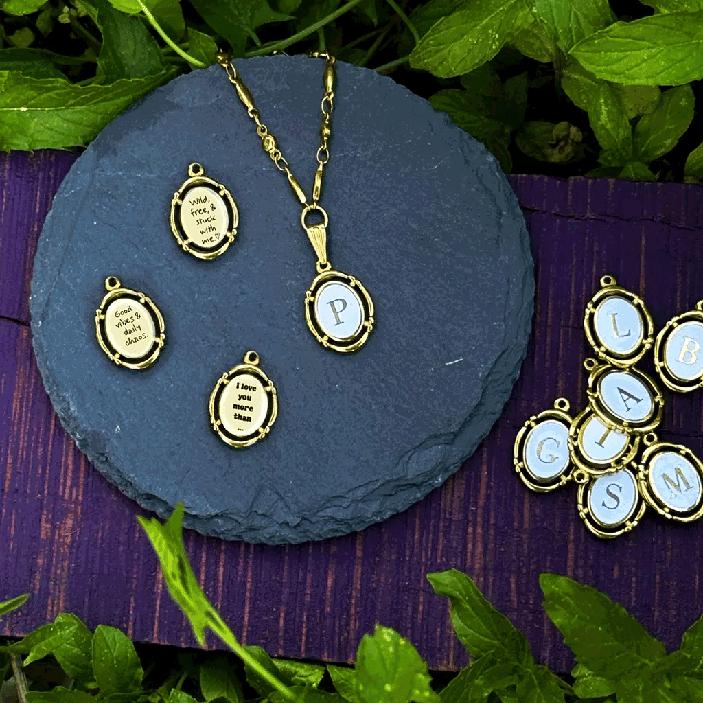 Engravable Secret Message Necklace