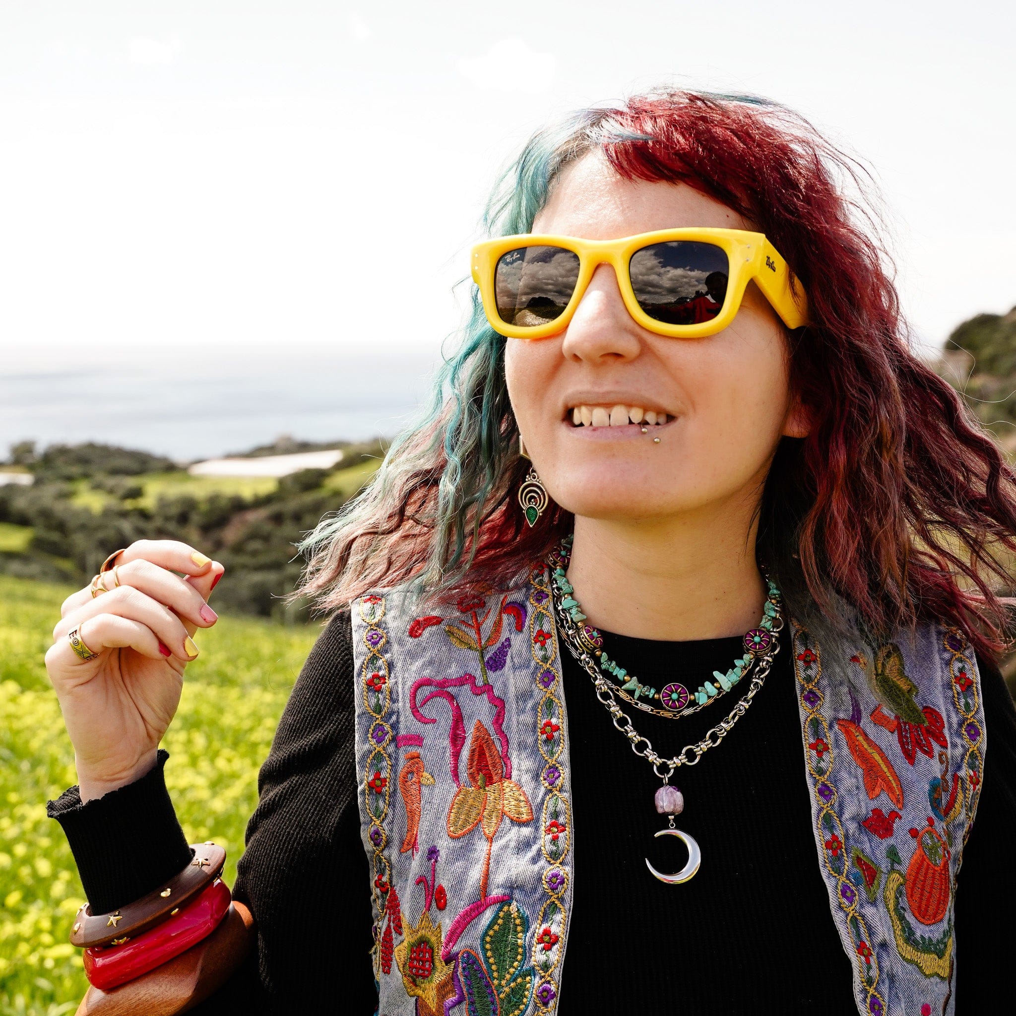 Metallic Harmony Necklace