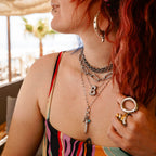 Necklaces Aztec Bullet Necklace