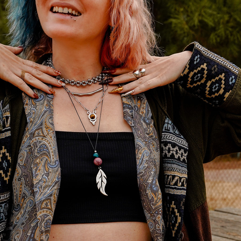 Necklaces Blackout Necklace