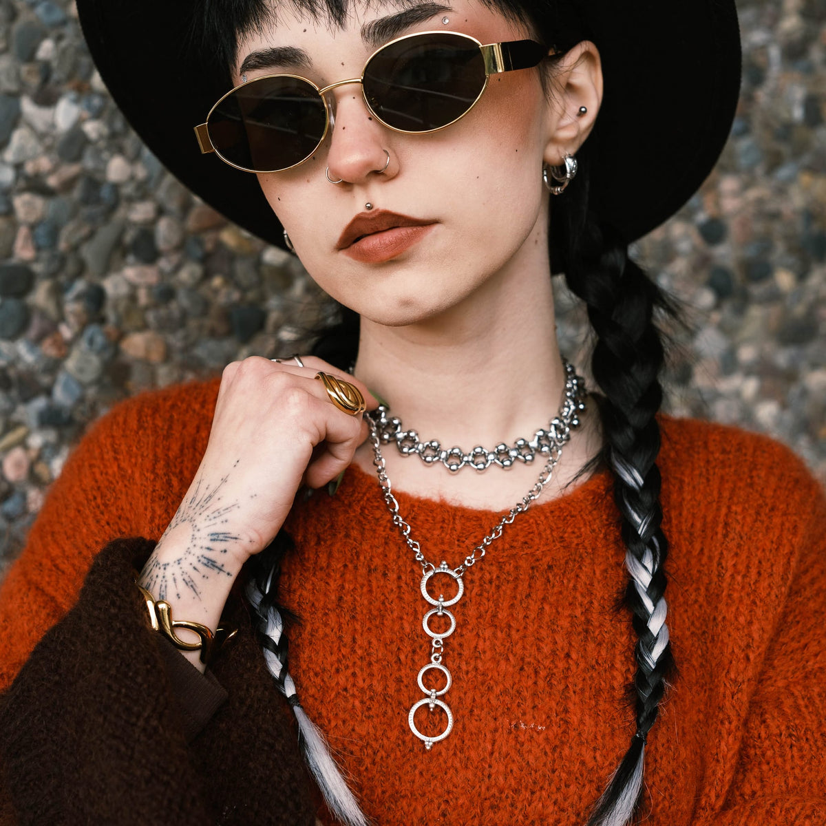 Necklaces Blackout Necklace