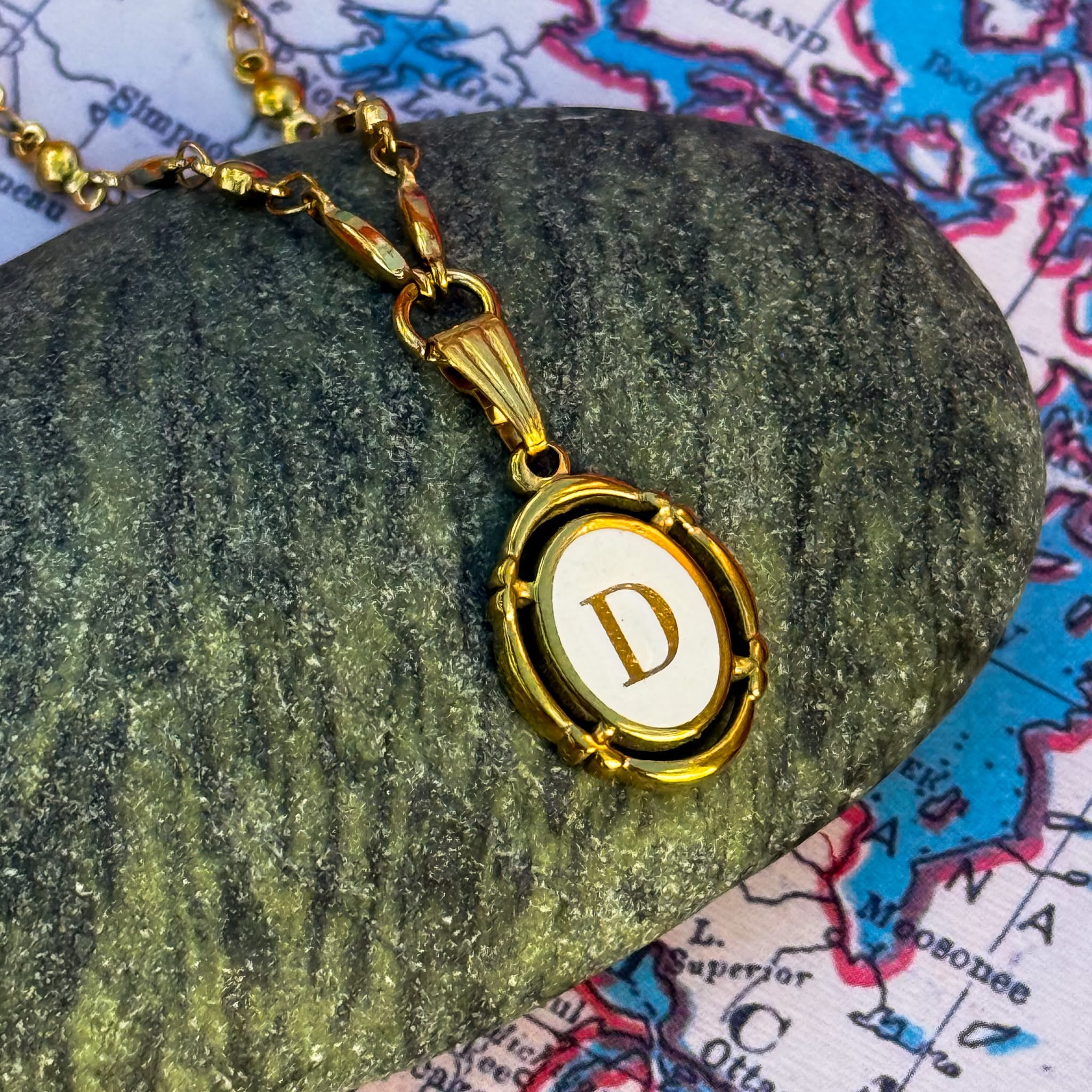 Necklaces D Engravable Secret Message Necklace