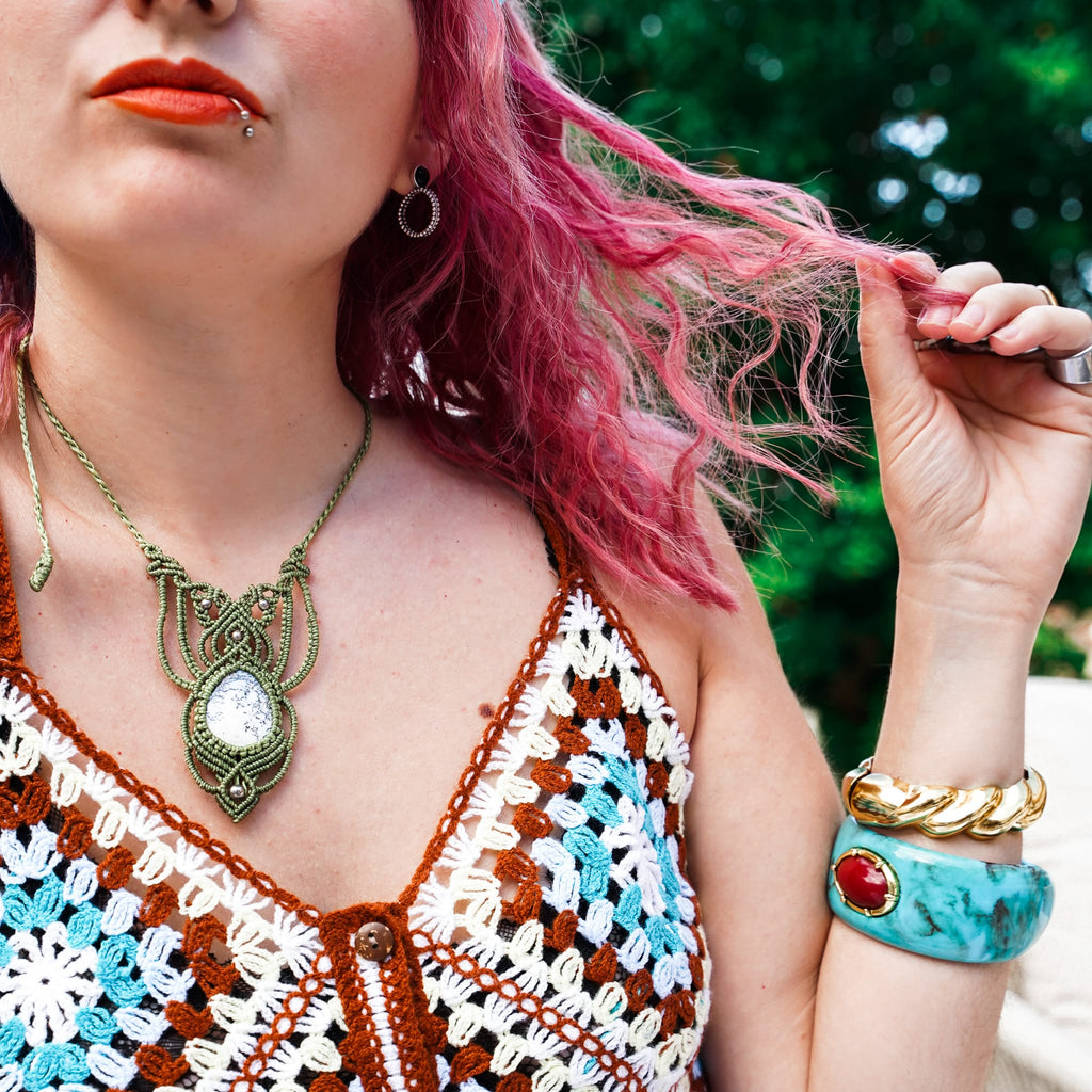 Necklaces Dendritic Necklace