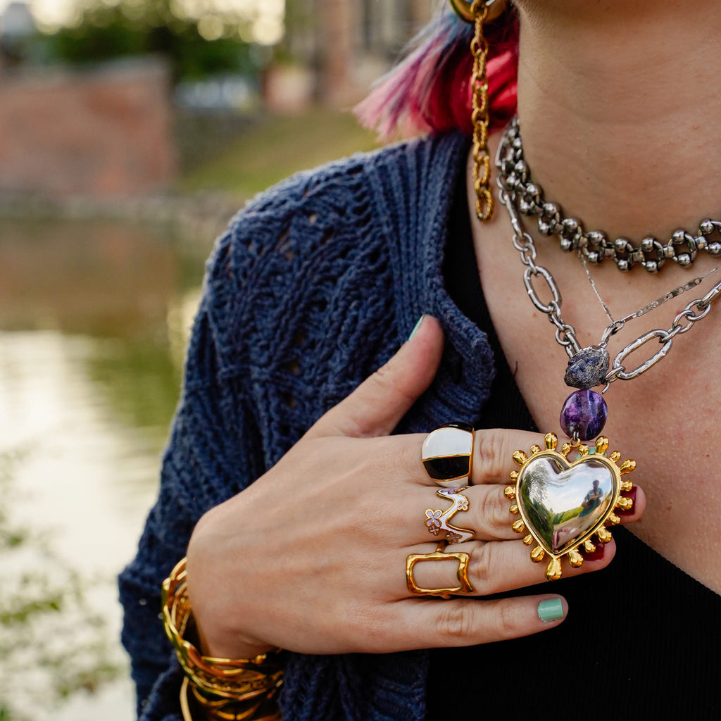 Necklaces Electric Love Necklace