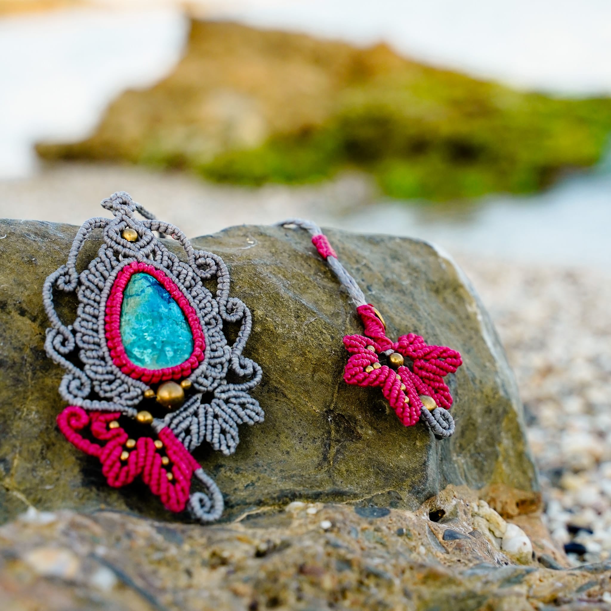 Necklaces Grey Skies, Bright Vibes Necklace