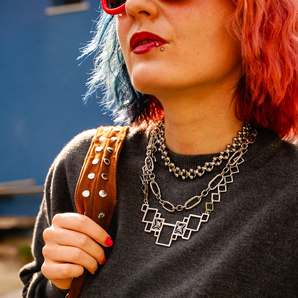Necklaces Honeycomb Necklace