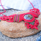Necklaces Hot Pink Necklace