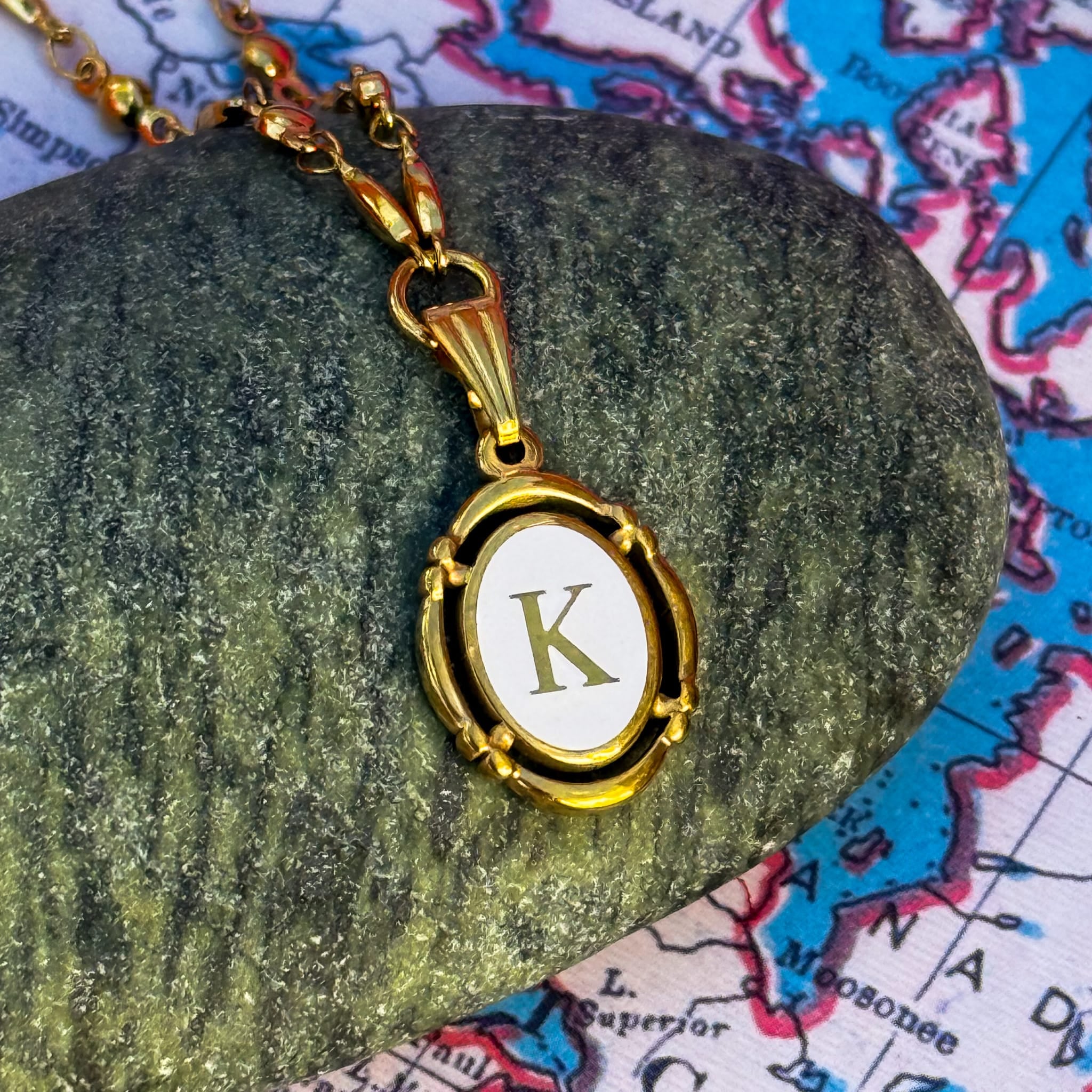 Necklaces K Engravable Secret Message Necklace