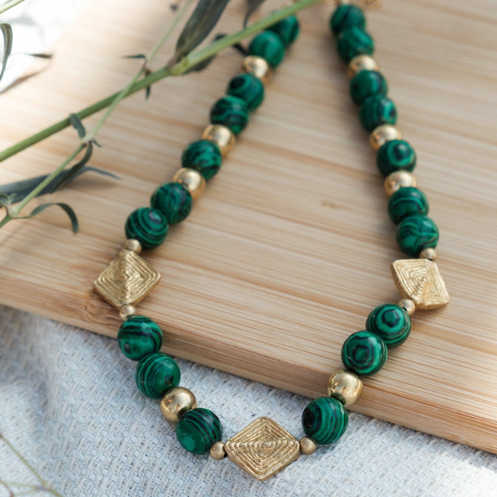 Necklaces Malachite Dominion Necklace