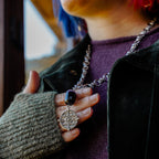 Necklaces Plum Trouble Necklace