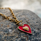 Necklaces Red Flag Necklace